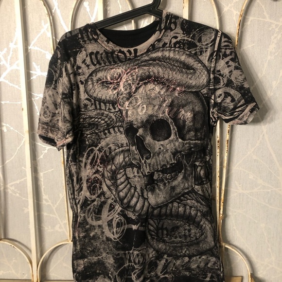 Y2K Skeleton shirt - Picture 1 of 3